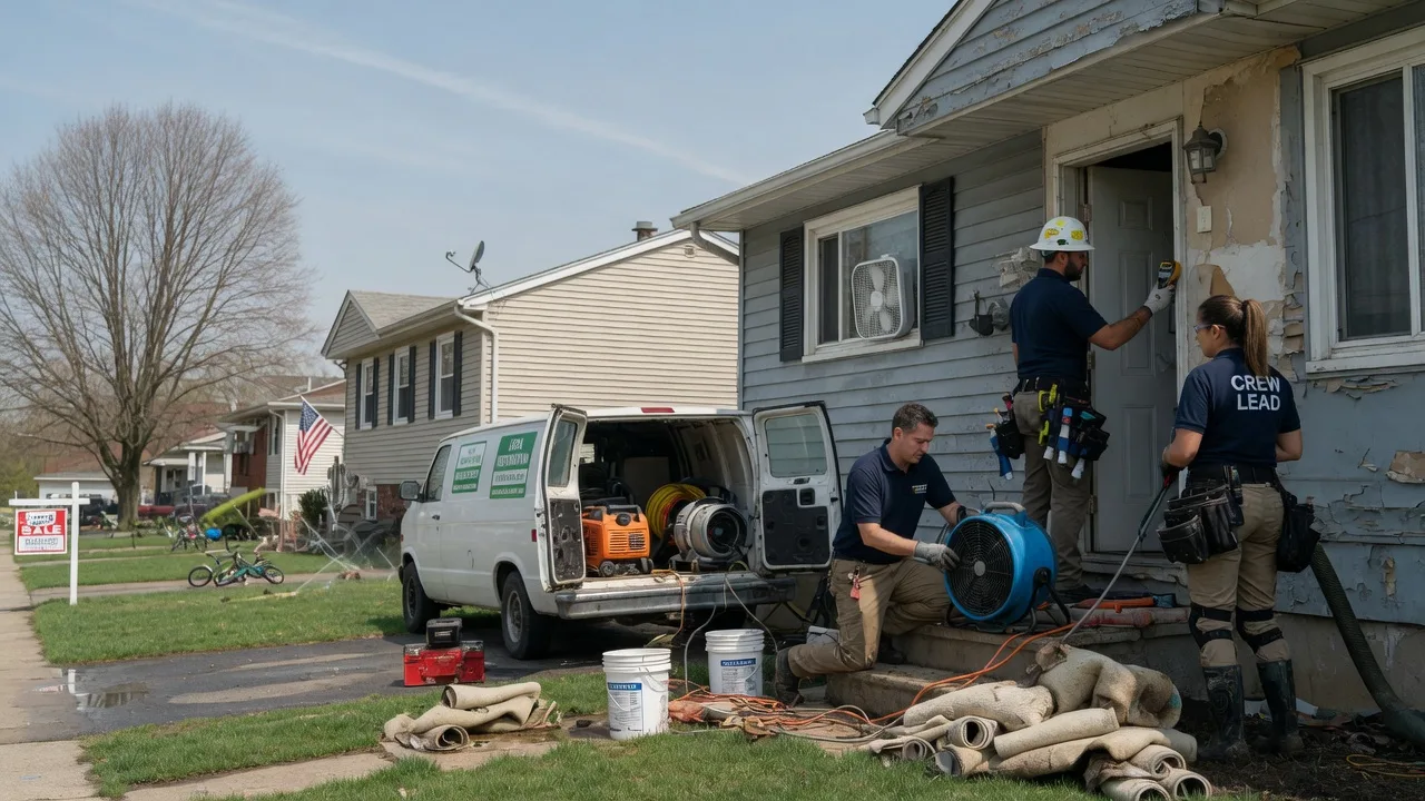 Flood Cleanup in Kresgeville, PA near me